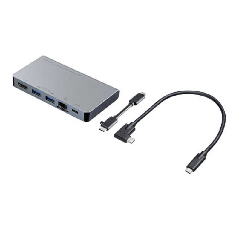 サンワサプライ　USB Type-C ドッキングハブ　USB-3TCH15S2