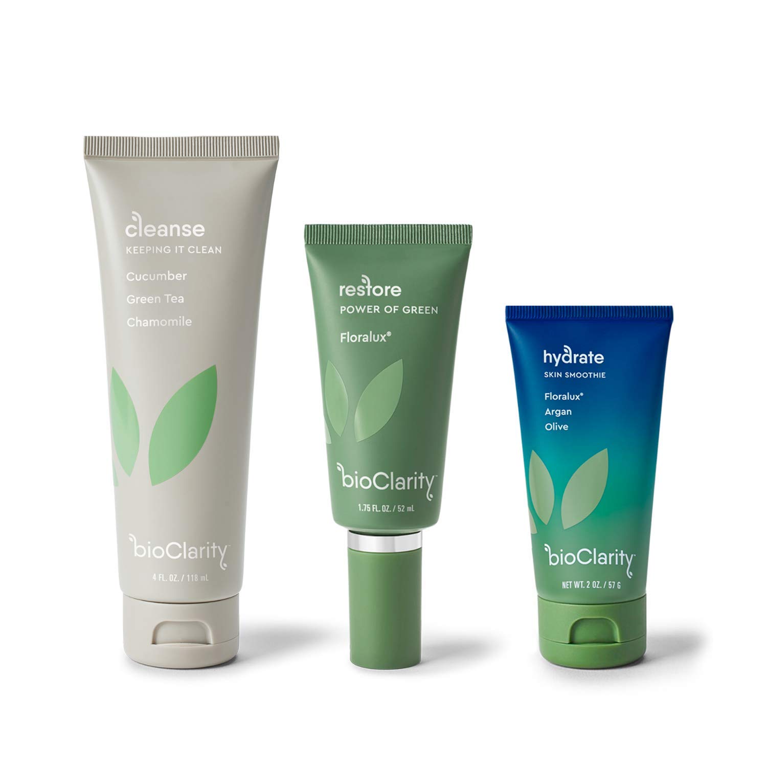 フルサイズbioClarity 3-Step Essentials Skin Routine (Full Size) for Normal Oily Skin Types送料無料