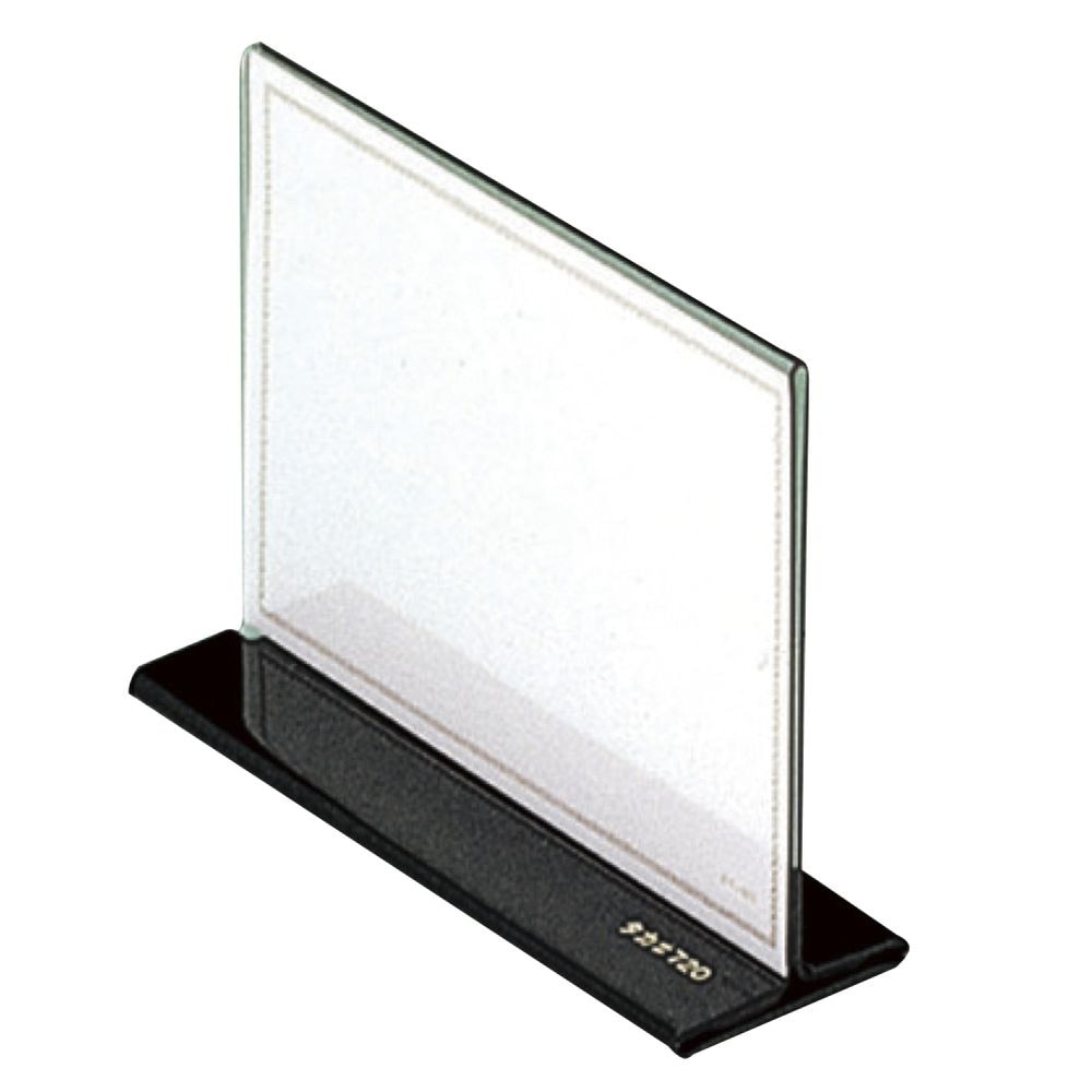 （まとめ買い）ササガワ 卓上メニュー立て T型 小 1個入 34-2720 [x10]