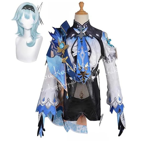 【送料無料】 原神 げんしん genshin エウルア コスプレ衣装 コスチューム服 仮装 イベント ハロウィン クリスマス 文化祭 変身 ステージ服