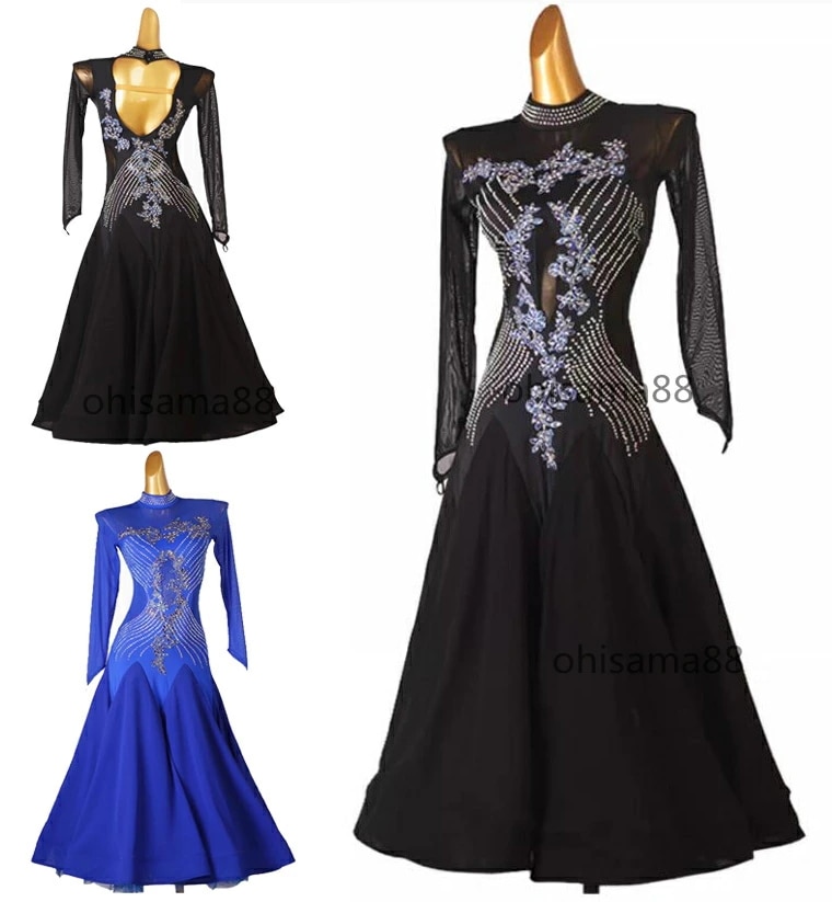 再入荷品モダンドレス 発表会ドレス 社交ダンスドレス ワンピース 大きい裾 ダンドレス 着痩せ ヴィーナス モダン衣装 レディース 練習着 可愛い 団体ウエア ワルツ 社交ダンス衣装 競技用の