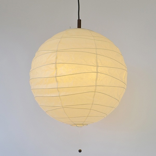 ペンダントライト 直径48x高さ45.5cm wave 本美濃紙 2灯