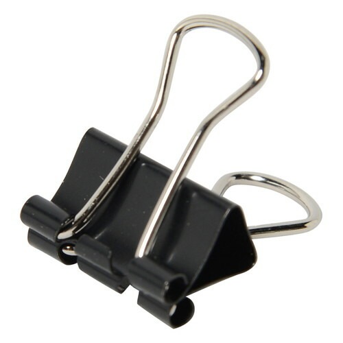 （まとめ買い）ダブルクリップ 豆 ブラック 100個入 CP-106-10P [x3]