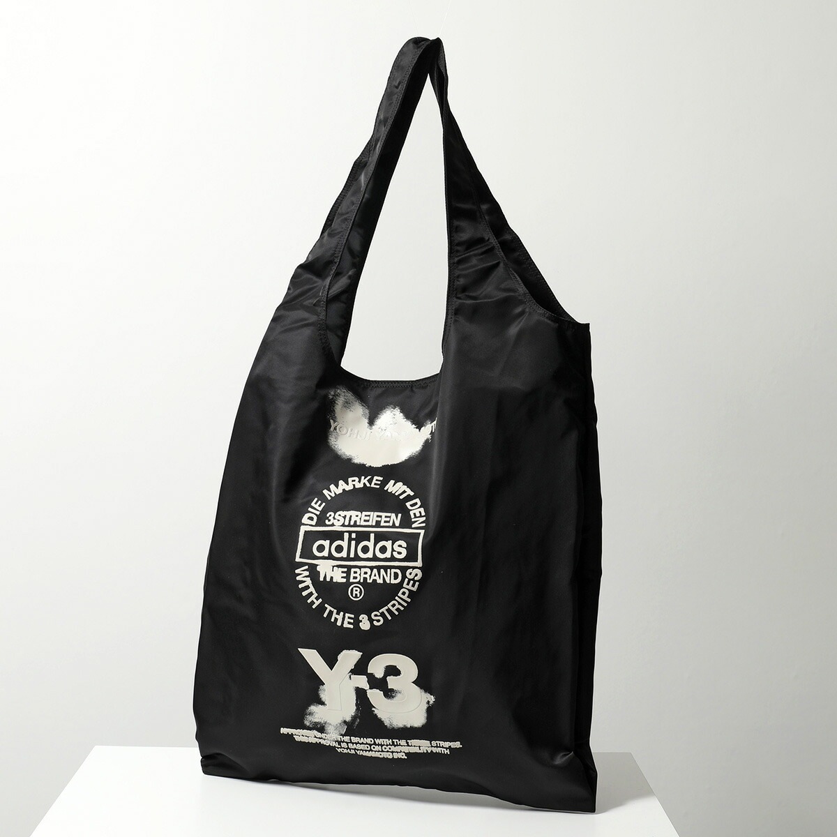 Y-3 ワイスリー トートバッグ KA2302 メンズ ナイロン ショッピングバッグ ロゴ 鞄 BLACK