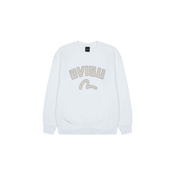 イングリッシュ 2段刺繍 ルーズフィット スウェットシャツ Big Hills Sweat Setup (EW4UTS903_IV) 10,002円