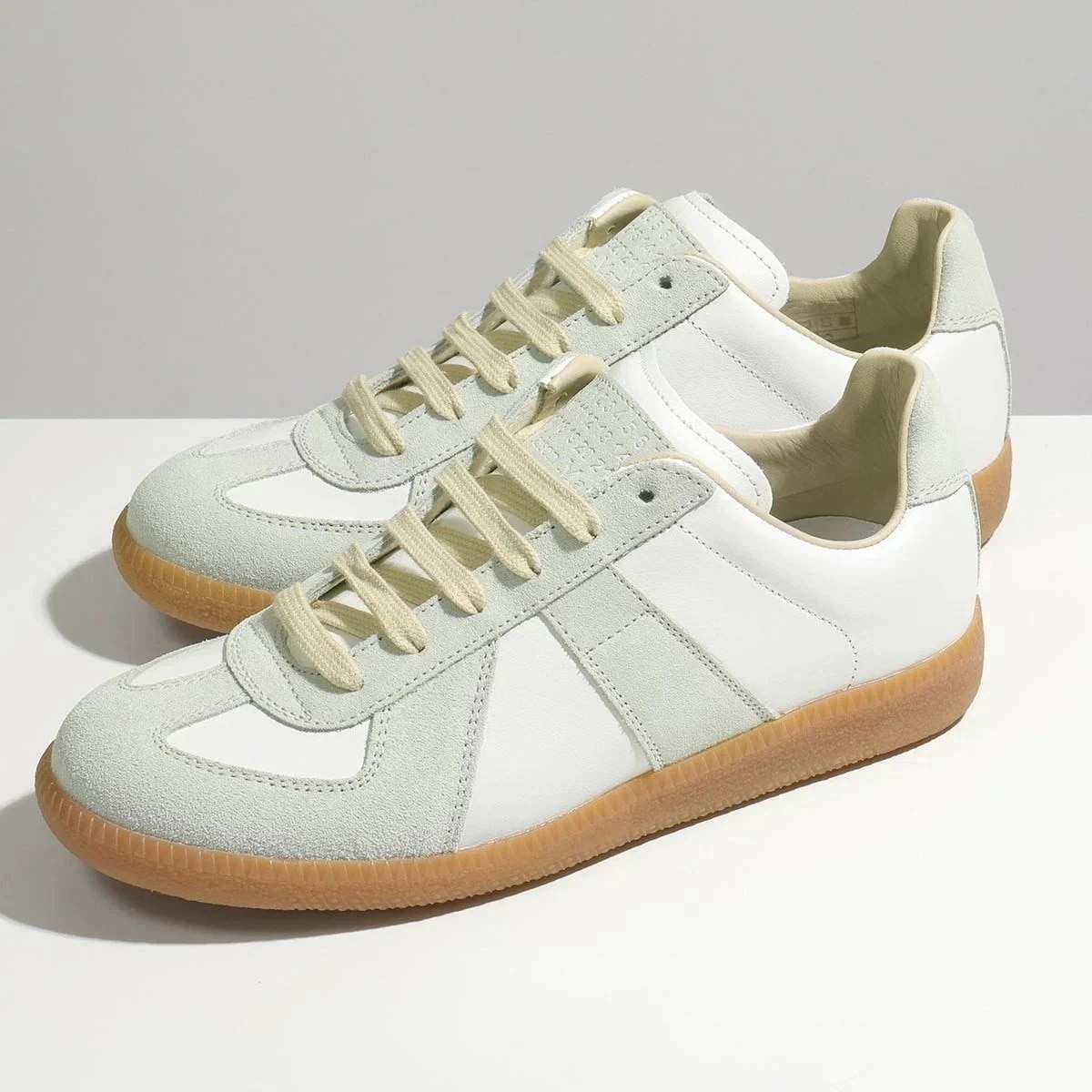 MAISON MARGIELA マルジェラ スニーカー Replica レプリカ S58WS0109 P1895 レディース ジャーマントレーナー スウェード×