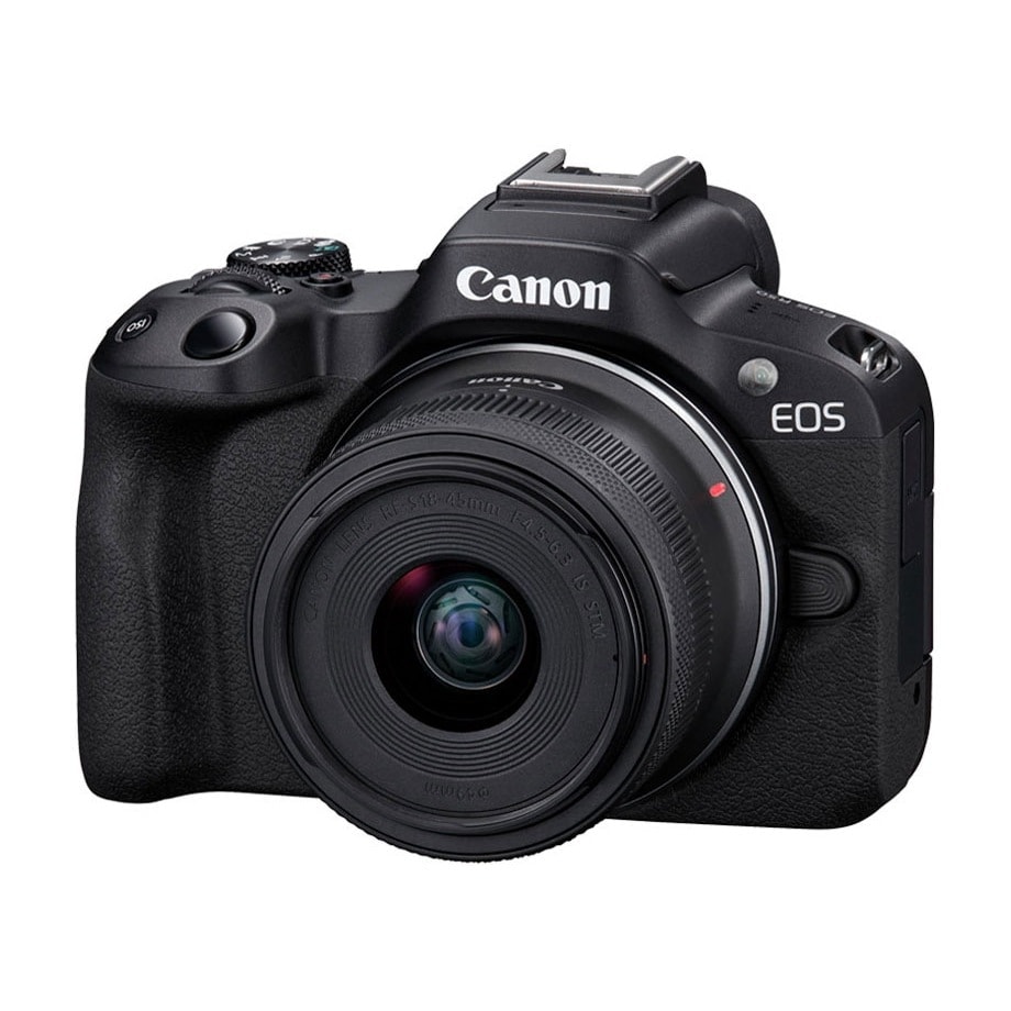 EOS R50 RF-S18-45 IS STM レンズキット [ブラック]デジタル一眼カメラ 70,565円