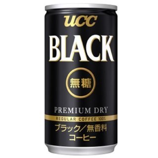 UCC ブラック無糖 (185g缶×30本入)×3ケース