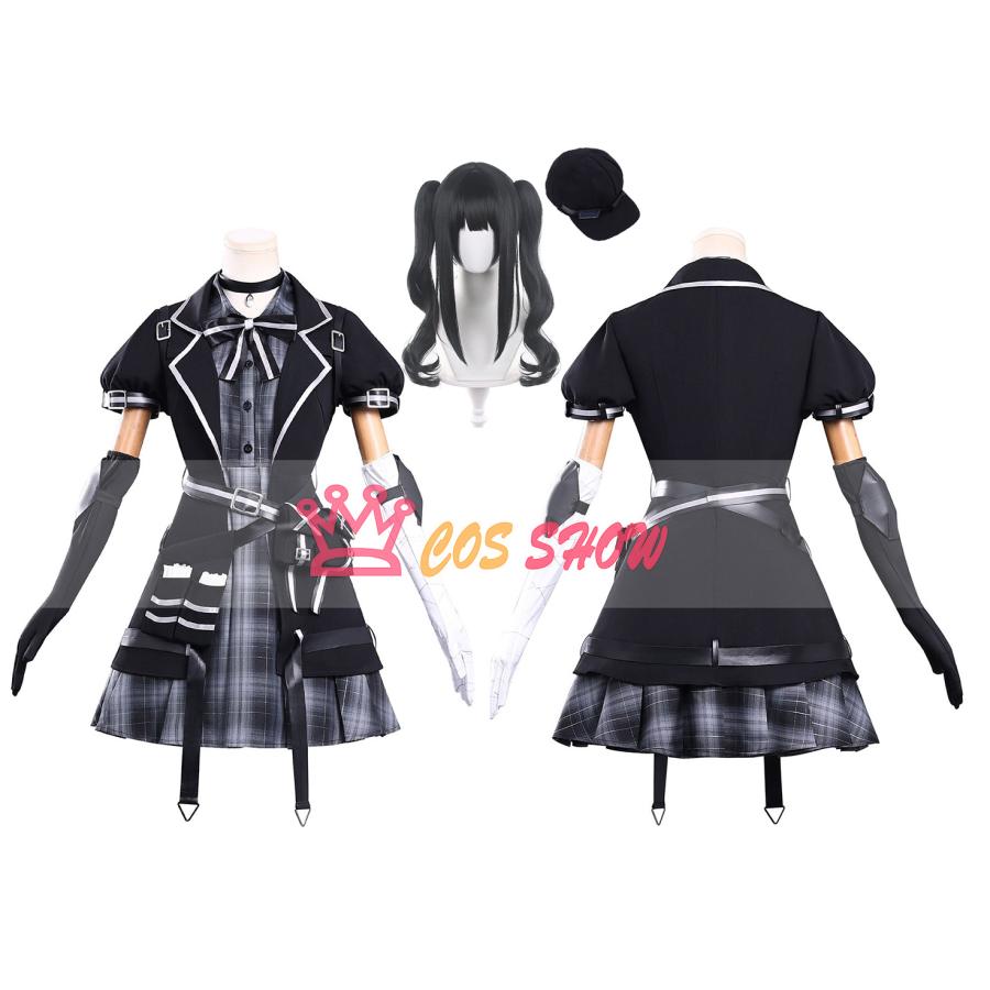 新品販売!魔法少女ノ魔女裁判 囚人番号665 黒部ナノカ コスプレ衣装 cosplay 仮装 イベント クリスマス ハロウィン ステージ 文化祭 学園祭