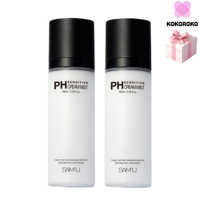 PH センシティブ クリーム ミスト 100ml 2ea+マスクパック1枚/ 韓国コスメ/ 韓国スキンケア/ ミスト 化粧水/ フィックスミスト/保湿スキンケア