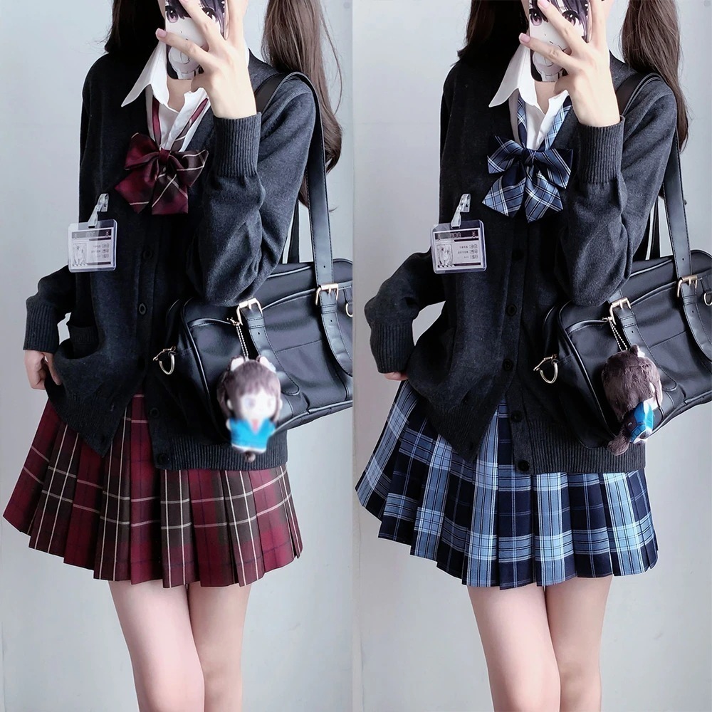 大人気！ 制服 スカート 3セット 15色 39cm JK プリーツスカート チェック柄 ミニスカート 入学式 女子高生 コスプレ ミニスカート