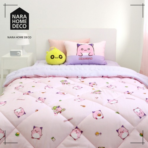 メイプルストーリー 布団 枕カバー 寝具セット ピンクビーン 韓国人気 かわいい 韓国インテリア