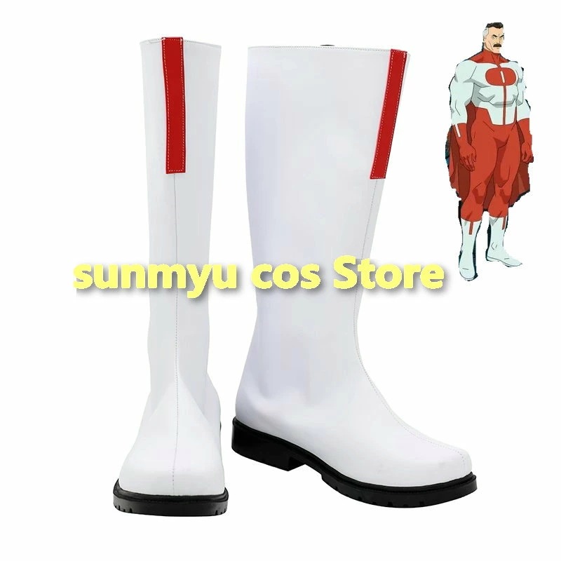 インビンシブル オムニマン 白いブーツ コスプレ靴