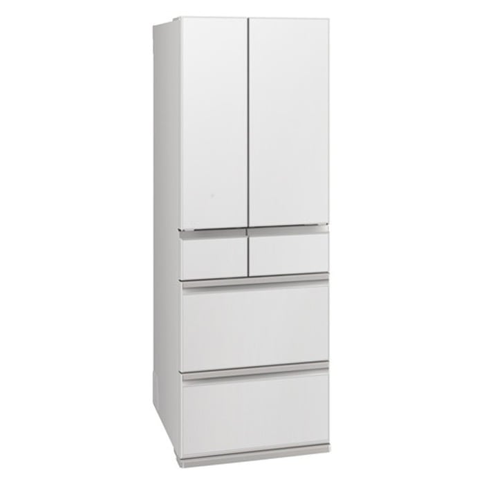 冷蔵庫 540L フレンチドア 観音開き 6ドア 中だけひろびろ大容量 MZシリーズ MR-MZ54M-W グランドリネンホワイト