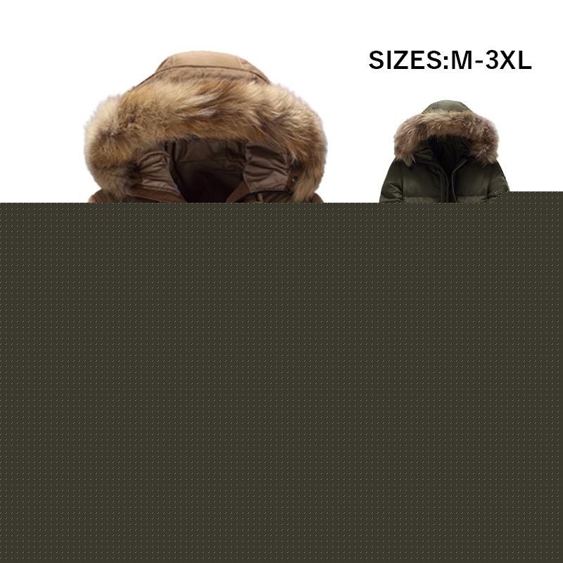 【急速出荷】ダウンジャケット メンズ おしゃれ 暖かい 毛皮 フード付 高級 ダウンコート 20代 30代 40代 冬服 90%ダウン 厚手 ミディアム丈 大きいサイズ 防寒 ダウンケット