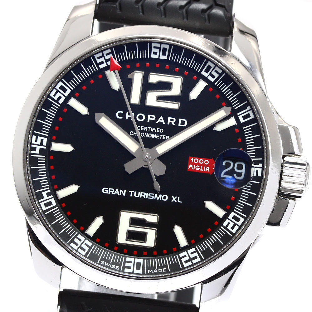ベルト訳あり ショパール Chopard 16/8997 ミッレミリア グランツーリスモ XL 自動巻き メンズ _906311【中古】