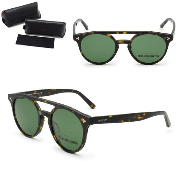 サングラス BY0022-H/S 52N 50 サングラス アジアンフィット UVカット メンズ レディース ユニセックス ハバナ グリーン