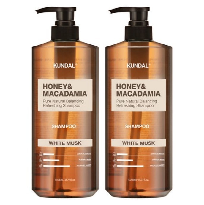 ハニーアンドマカダミアネイチャー シャンプーホワイトムスクの香り1058ml x 2EA