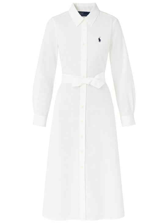 POLO RALPH LAUREN Women Dresses 211B18781 001WHITE