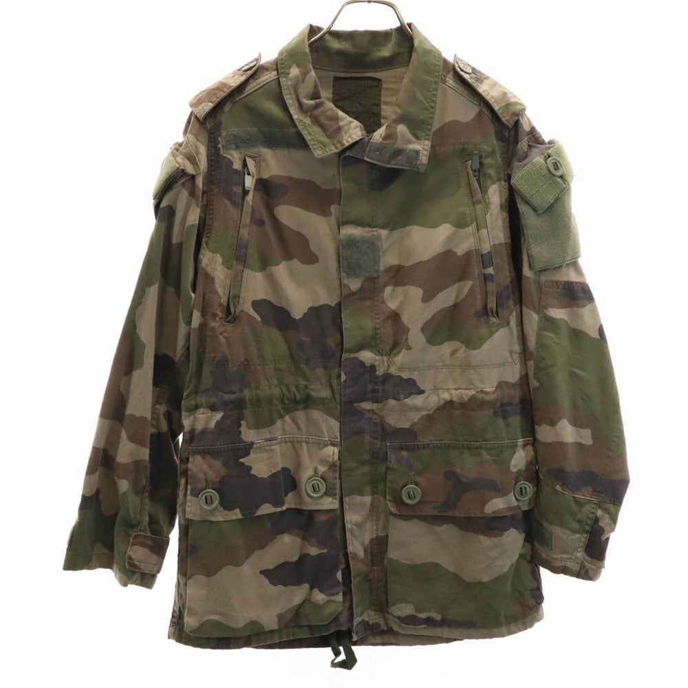 フランス軍 フランス軍 カモフラ柄 コンバット ジャケット 81/88 カーキ FRENCH ARMY 迷彩 ミリタリー メンズ 古着 4,750円
