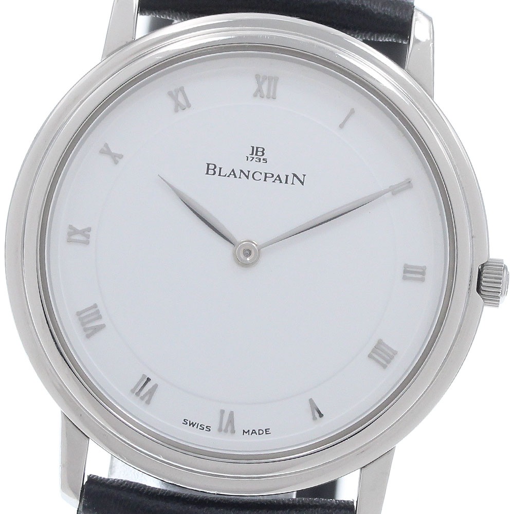 ブランパン Blancpain B0021-1127-55A ヴィルレ ウルトラスリム 手巻き メンズ _959749【中古】
