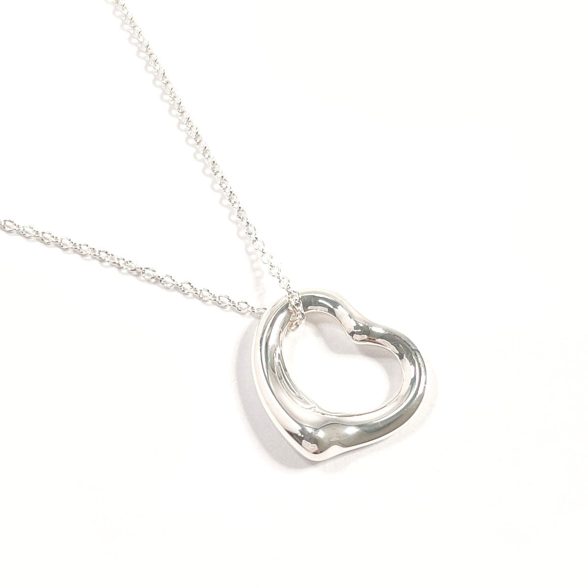 エルサペレッティ オープンハート ネックレス シルバー シルバー925 レディース
