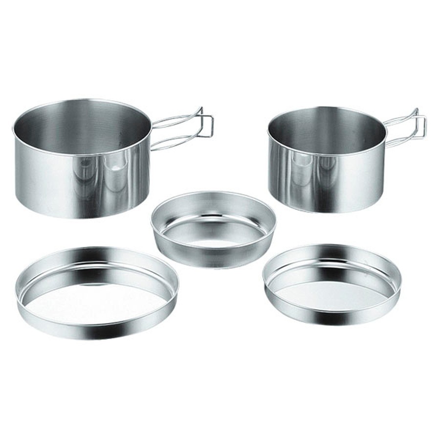 CAPTAINSTAG キャプテンスタッグ キャンピング食器5点セット箱入 M－7520 M7520