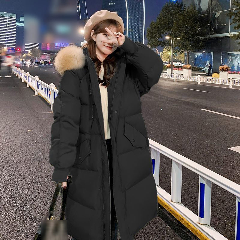 レディース ダウンコート フード付き 中綿コート 冬 ロングコート 綿入れ ジャケット 冬服 防寒服 ひざ丈 アウター ロング丈 可愛い ファー付きフード キルティング 着痩せ 無地 厚手 防寒着 ビ