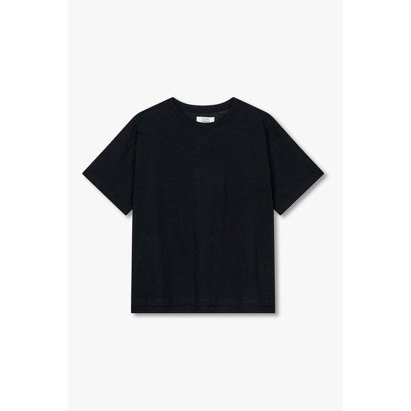 バックレタリングプリント半袖Tシャツ 9106222206099