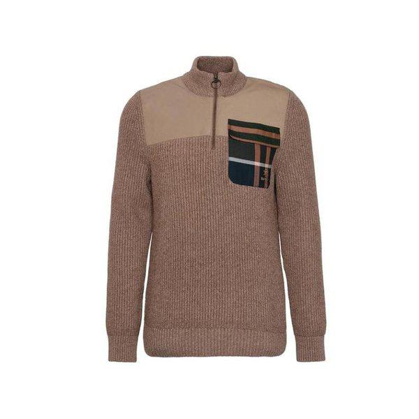 BARBOUR X BARACUTA ミラー レギュラー ニット ハーフ ジップ セーター バー MKN1615 TA71