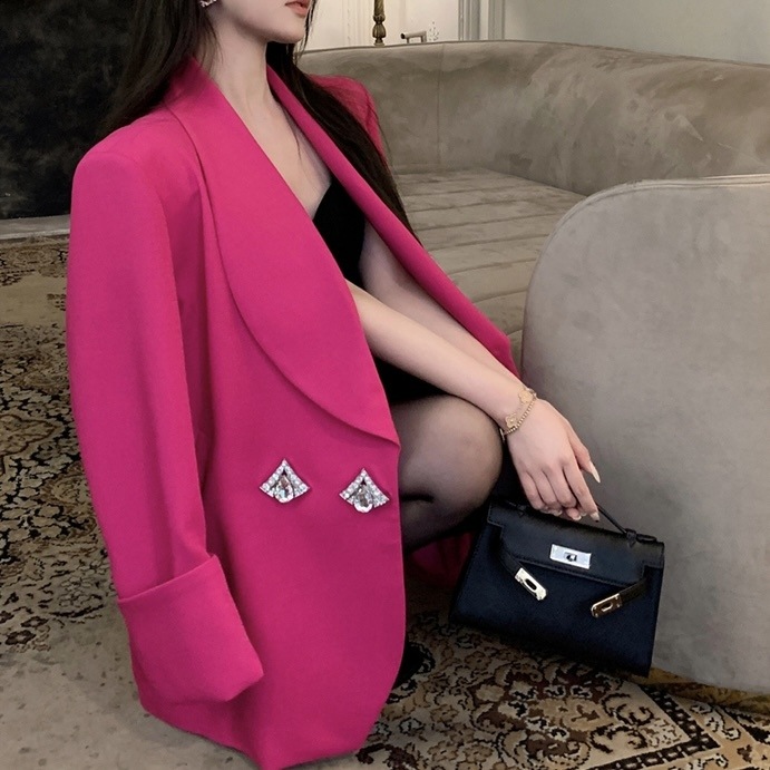 オーバーサイズ ジャケット レディース ジャケット 膝上 半袖 Vネック 襟付き ストレート ボタン 大人可愛い きれいめ シンプル カジュアル おしゃれ レトロ 個性的 主役級 存在感 ヴィンテージ 7,039円