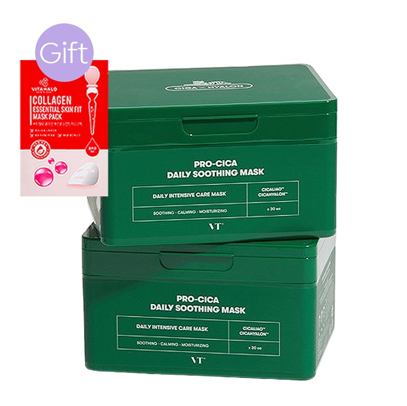 【正規品】プロシカ デイリー スージング マスク 30枚入 (2個)