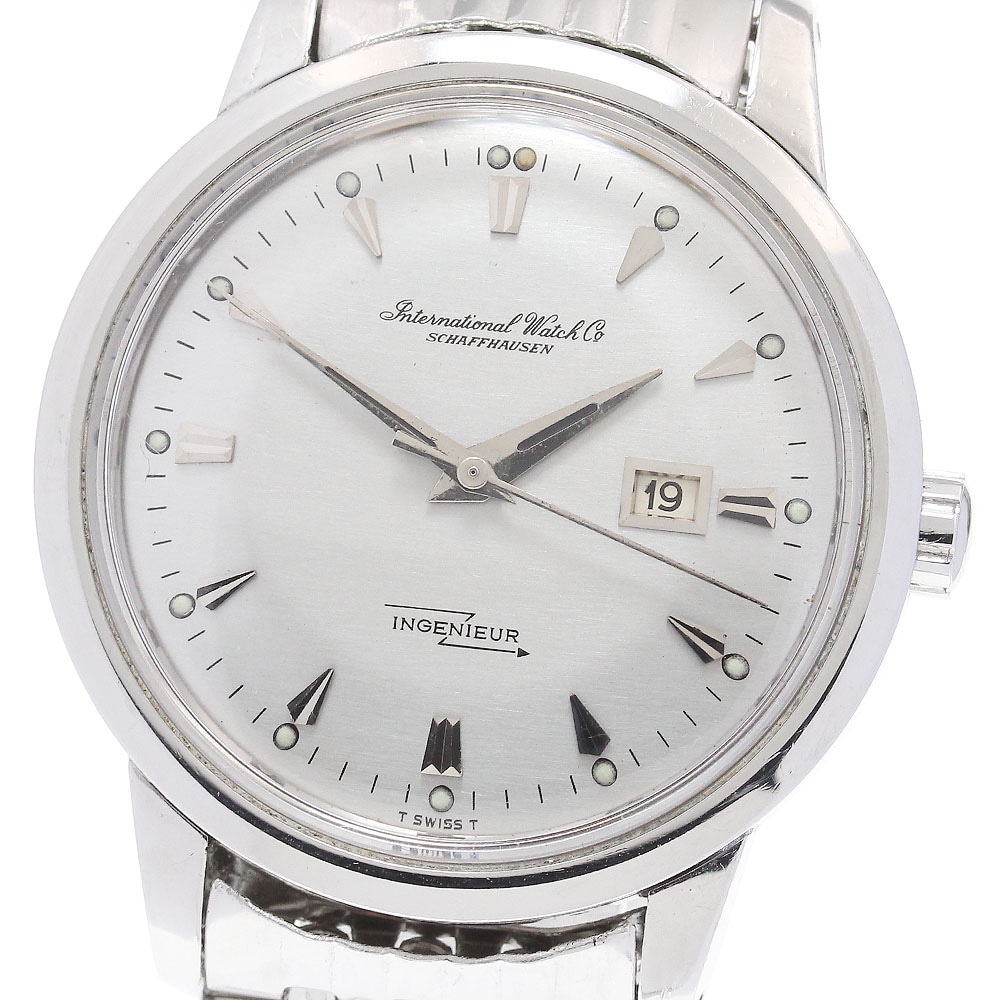 IWC IWC SCHAFFHAUSEN Ref.666 インヂュニア デイト Cal.8531 自動巻き メンズ _846137【中古】