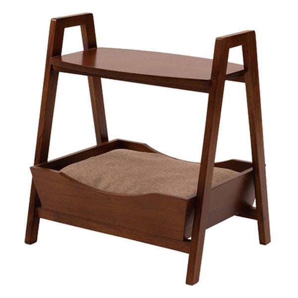 ペット サイドテーブル ブラウン 幅54×奥行き40×高さ60cm PET-67