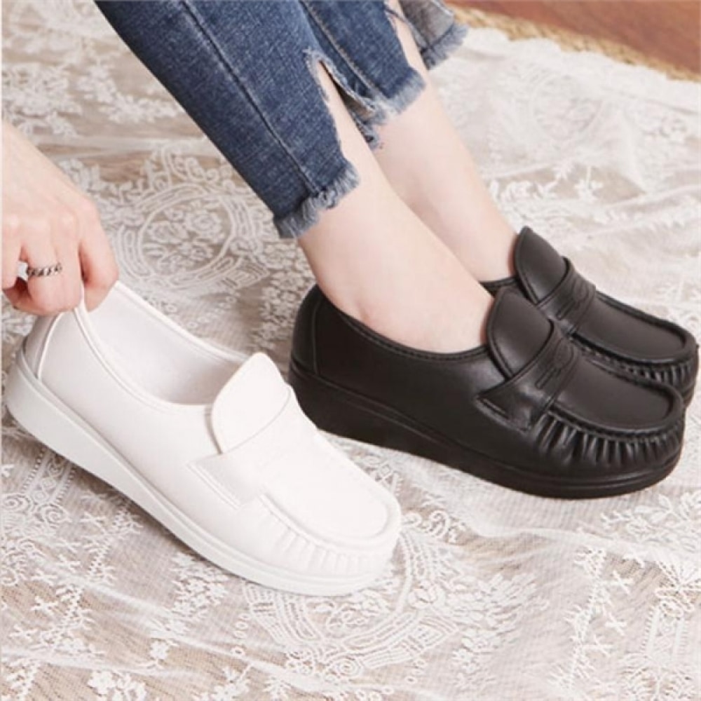 【ニーナスパリ】シンプルベーシックフィリアルパイエティーローファー (0K418)