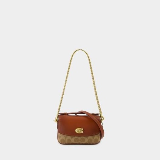 Cassie 17 Crossbody -Leather-Brown cw566