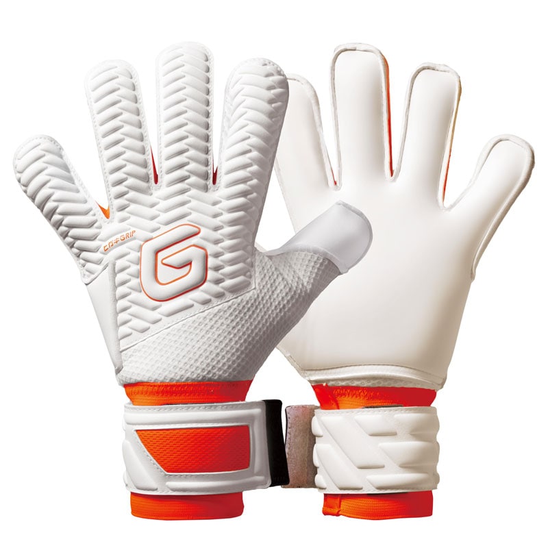 マトゥーフラットプロ サッカー キーパーグローブ キーテ 25SS (GC3018-WHT/R.ORG)