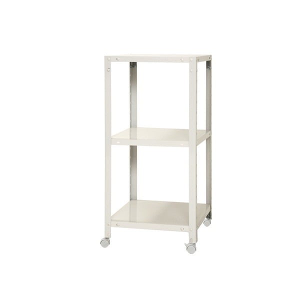 キタジマ 51070032401 NSTR-K324 ホワイト [スマートラック 3段 キャスター付] メーカー直送