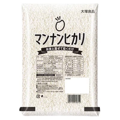 他サイト： マンナンヒカリ　業務用　1kg　カロリー調整お米　ダイエットの商品画像