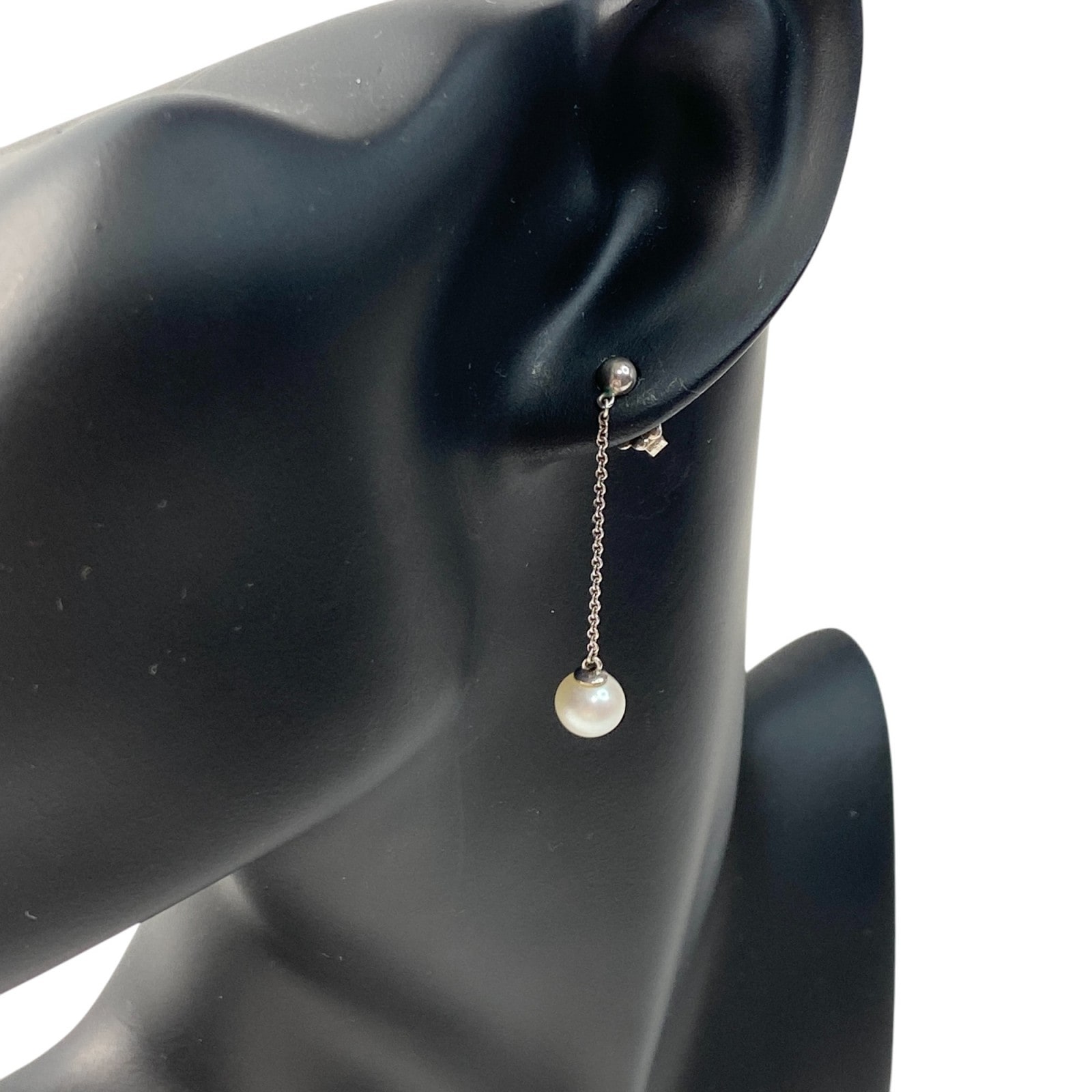 美品 ティファニー Tiffany レディース パール ピアス SV925