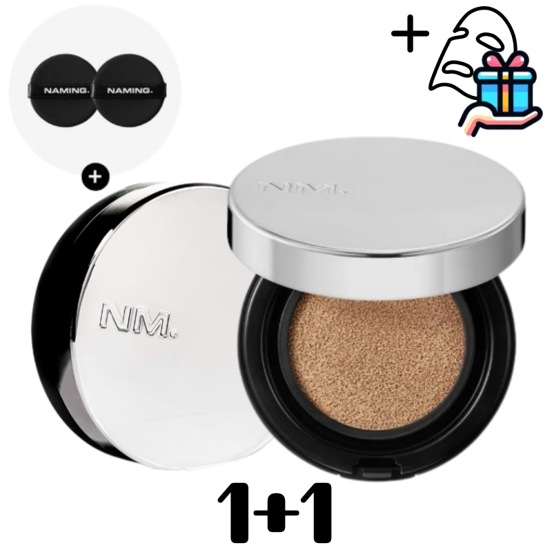 【1+1 / 期間限定! パフ付き】 レイヤードフィット クッション 12g 2個 + パフ /オマケ付き/ファンデーション/ファンデ/トーンアップ/オリーブヤング/プチプラ/毛穴/シワ/シミ消し