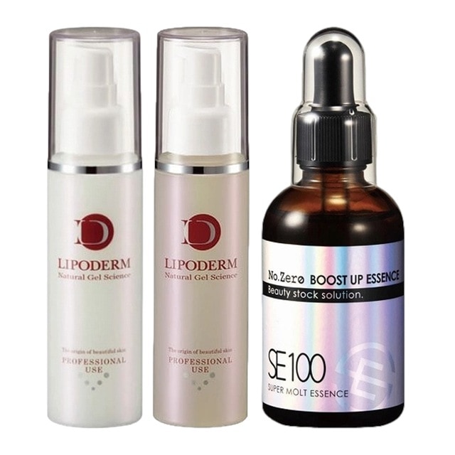 ラシンシア スーパーエッセンス３種セット / セラミドCE 100ml + ビタミンC誘導体VC 100ml + No.ZERO 60ml