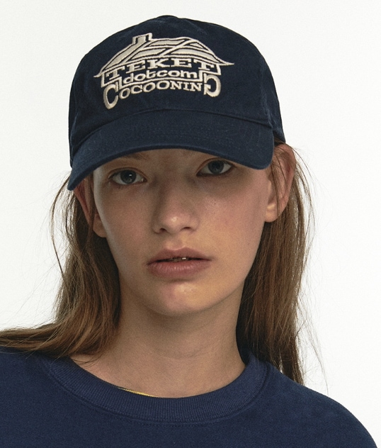 テケット Lamp Cap Navy
