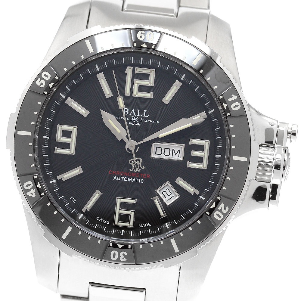 ボール BALL WATCH DM2076C エンジニア ハイドロカーボン デイデイト 自動巻き メンズ 良品 _918703【中古】