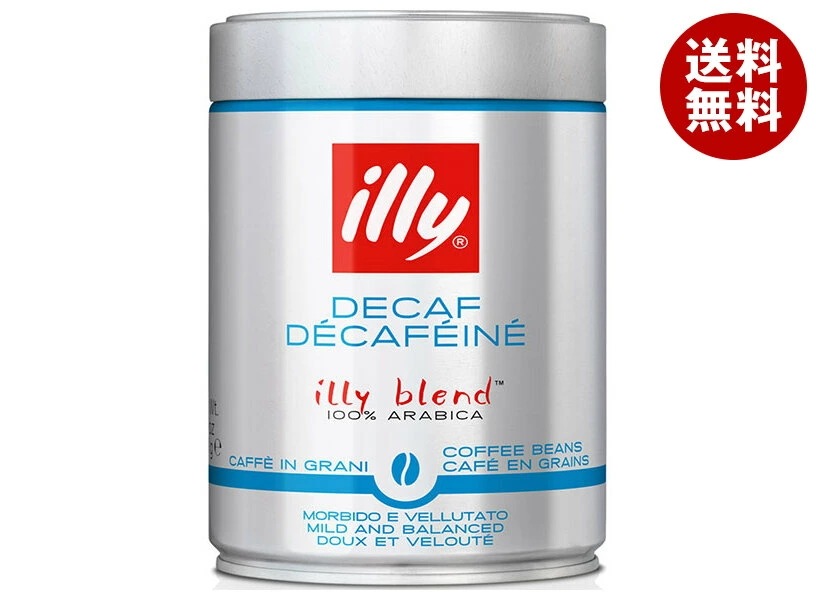 キーコーヒー イリーブレンド 豆 デカフェ 250g×6個入×(2ケース)