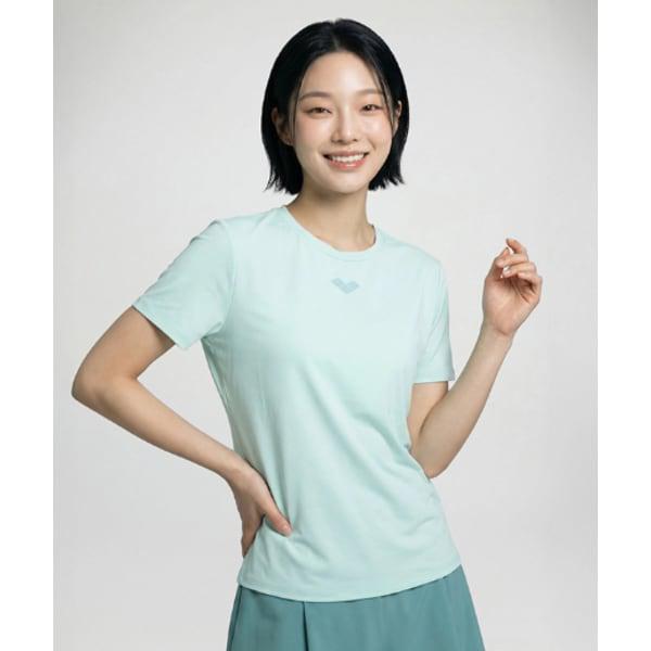 アイスフィット 女性 ショートスリーブ ラッシュガード A6BL1QR18 ( LMT )
