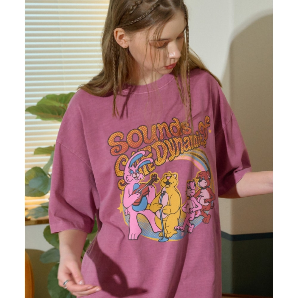 CPGN STUDIO ホッピリオピグメントショートスリーブ T シャツダスティピンク 6,161円