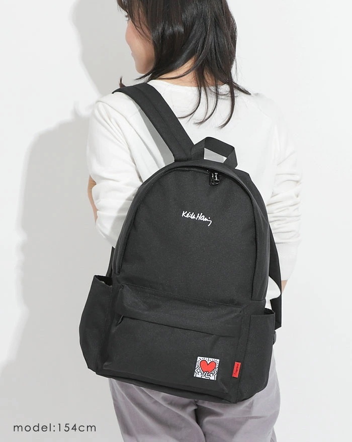 20L リュック リュックサック デイパック かっこいい 軽量 おしゃれ PCリュック 学生 学校 黒 普通 ワンポイント シンプル