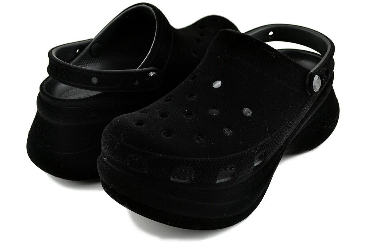 ベイ ベルベット クロッグ ブラック 211919-001