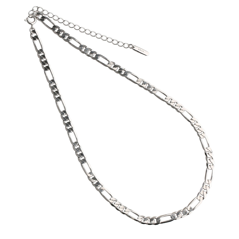 925 ネックレス フィガロ 喜平 [cn030]